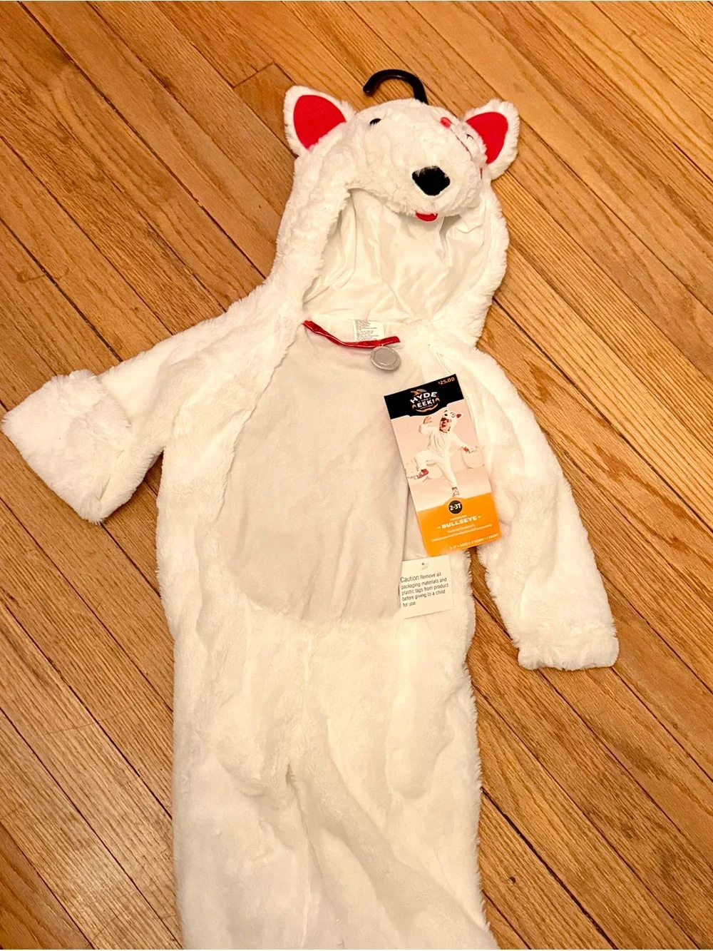 Halloween Costume Target Toddler 2T-3T Bullseye Dog NWT